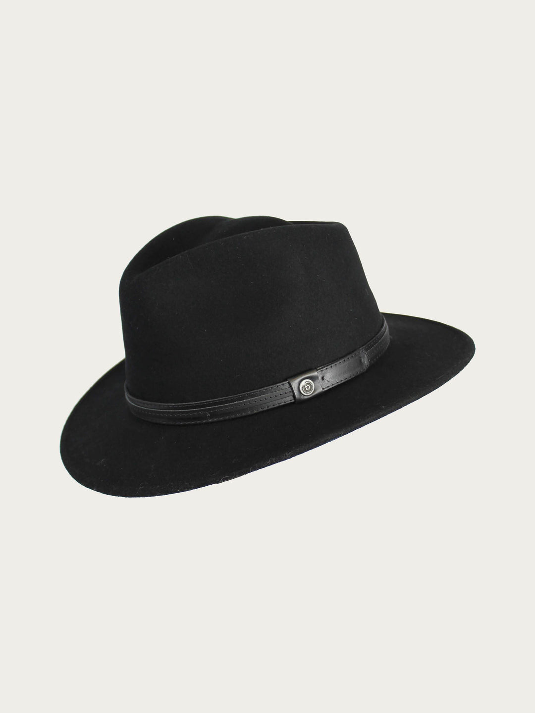 bugatti Fedora aus Wollfilz mit Lederband - black / 55 | 629000-990-55