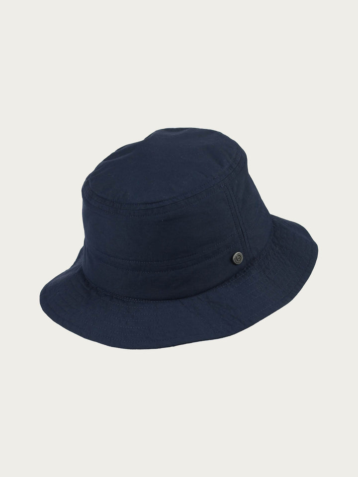 Einfarbiger Bucket Hat mit UV-Schutz 50+ - navy / 57 | 629400-590-57