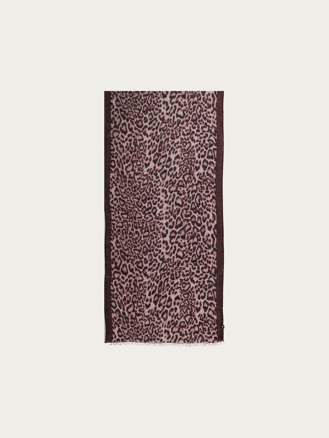 Schal mit Animal-Print - tearose / OneSize | 602031-420