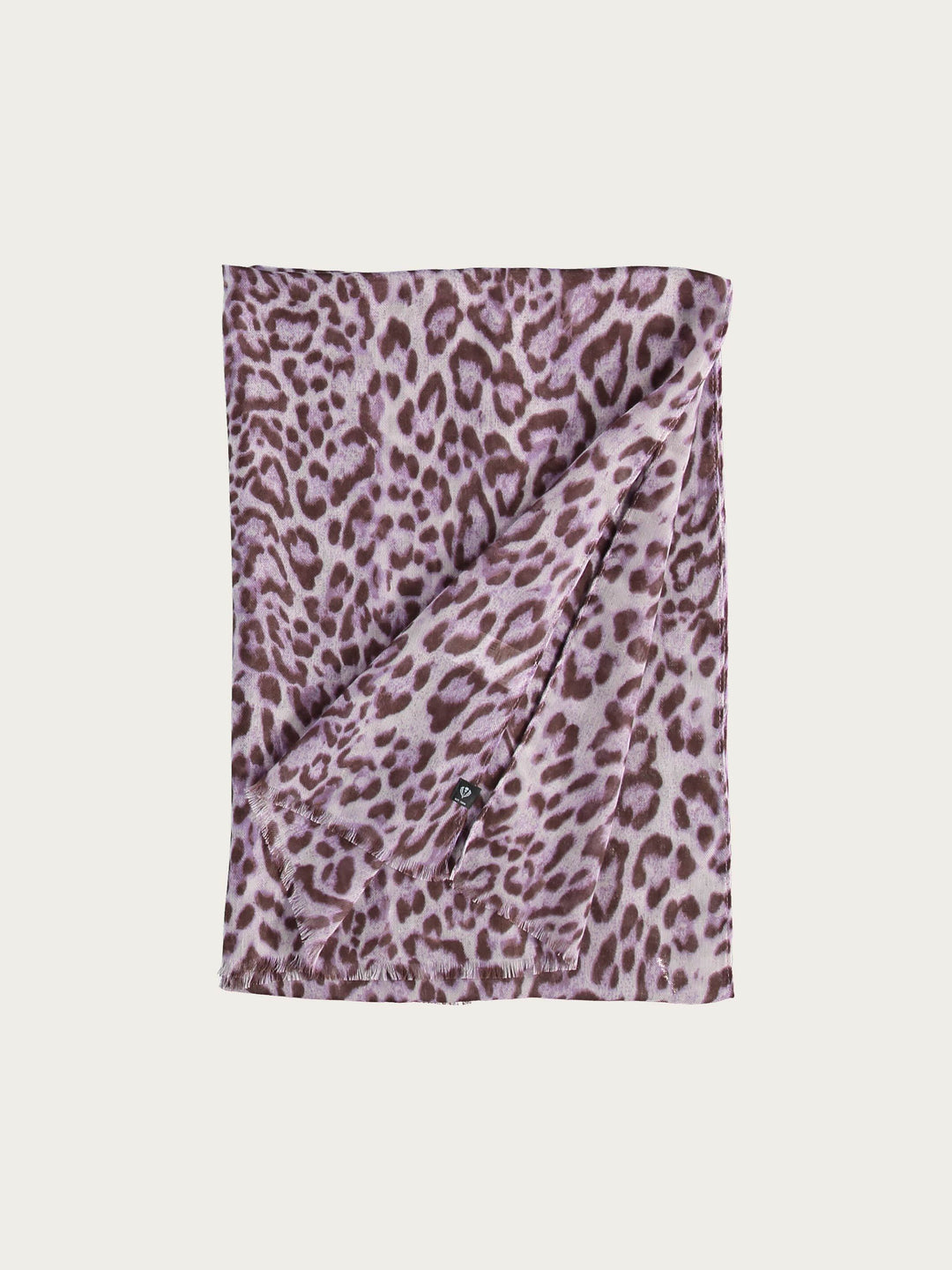 Schal mit Animal-Print - lavender / OneSize | 602031-460