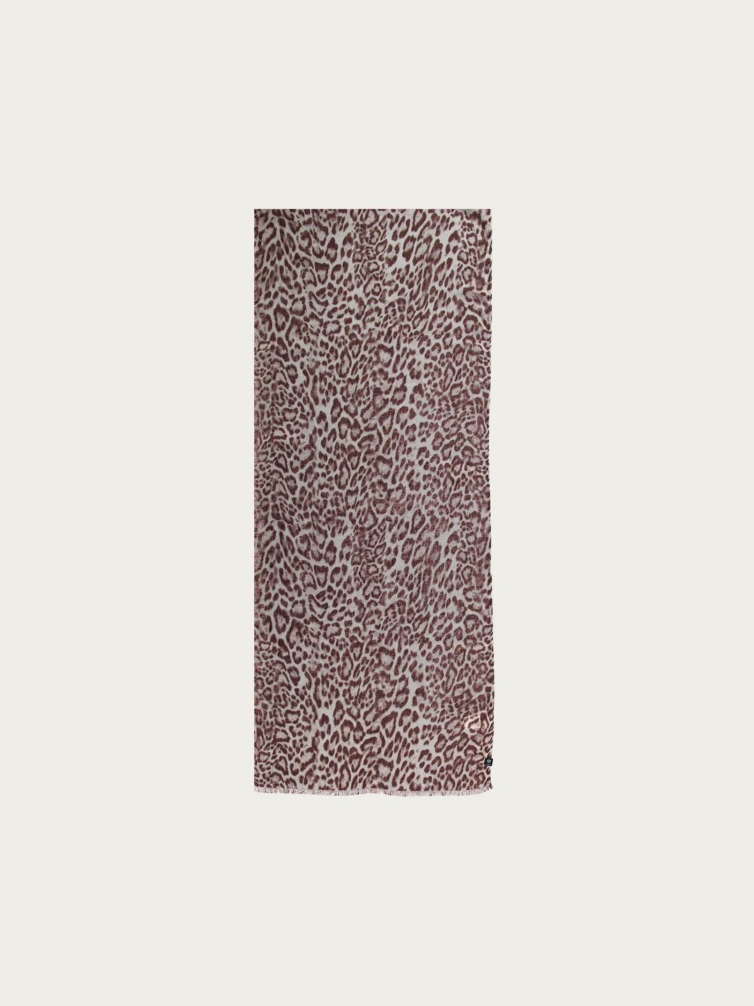 Schal mit Animal-Print - taupe / OneSize | 602031-860