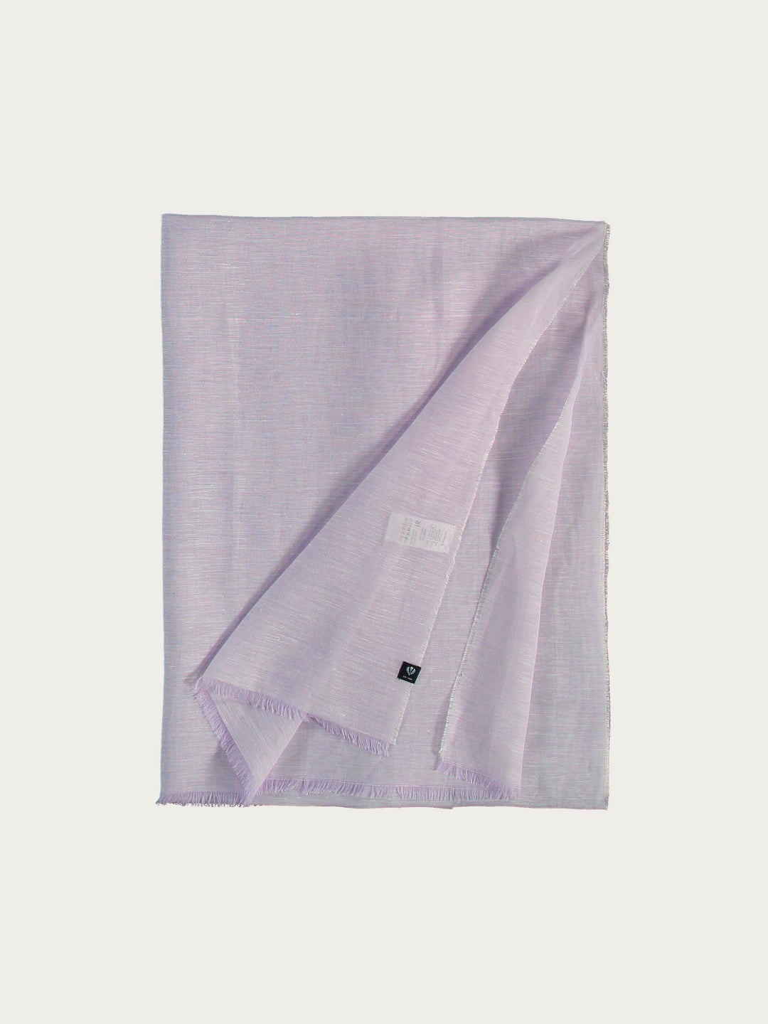 Einfarbige Stola in Hanfmischung - lavender / OneSize | 609035-460