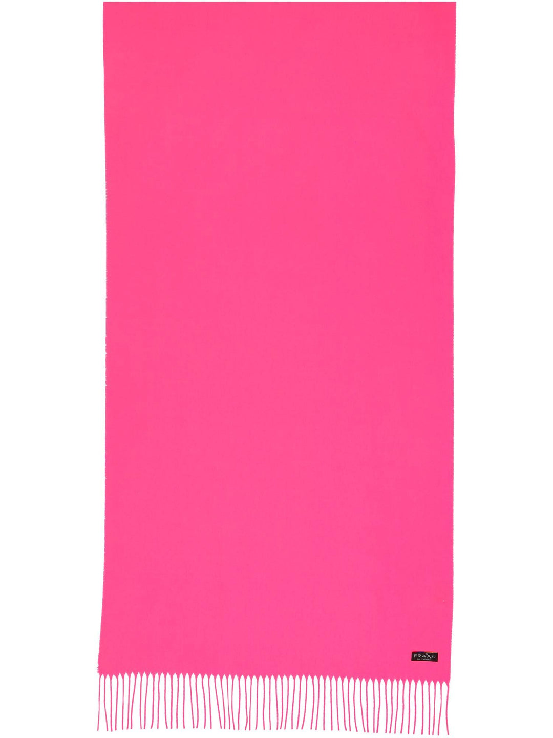 Breiter einfarbiger Cashmink Schal - Made in Germany - neon pink / OneSize | 625029-005