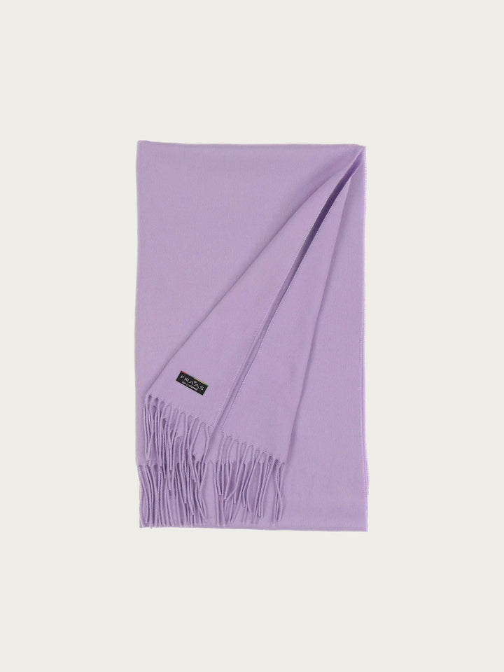 Breiter einfarbiger Cashmink Schal - Made in Germany - lavender / OneSize | 625029-460