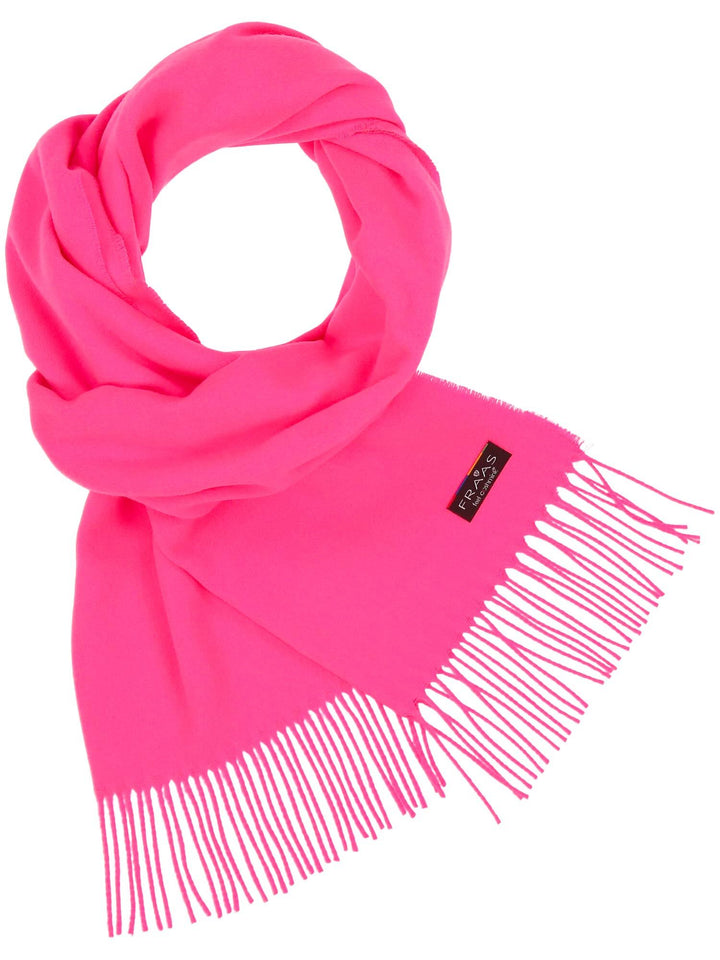 Einfarbiger Cashmink-Schal - Made in Germany - neon pink / OneSize | 625199-005