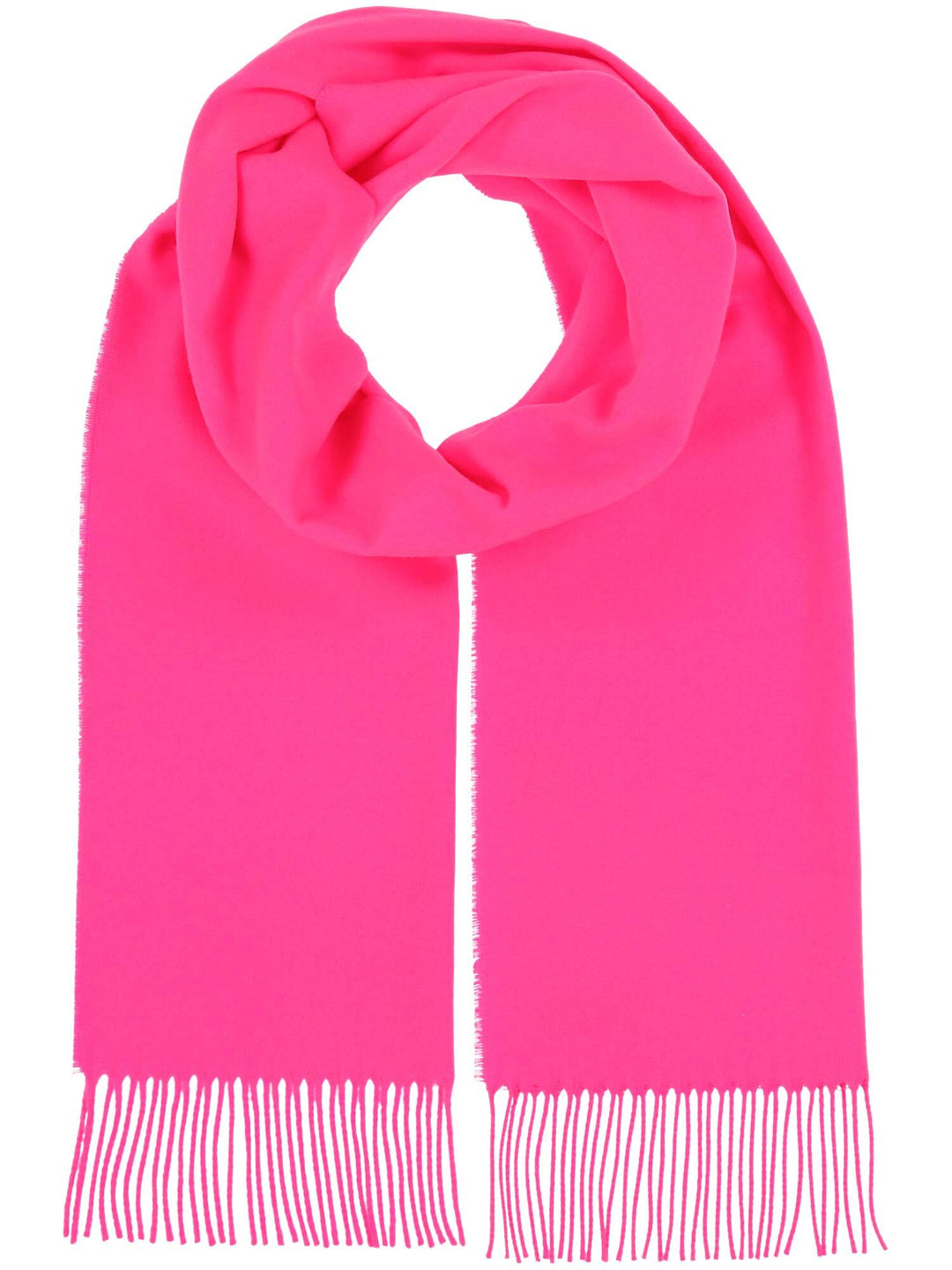 Einfarbiger Cashmink-Schal - Made in Germany - neon pink / OneSize | 625199-005