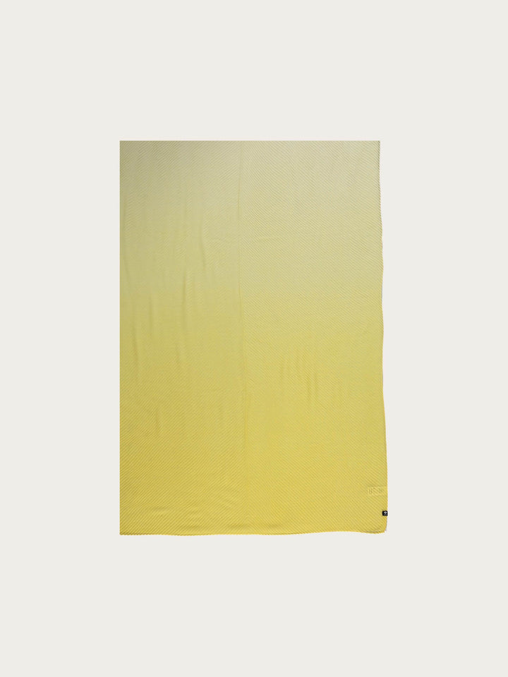 Plissee-Stola mit Ombré-Effekt - lemon / OneSize | 625490-110