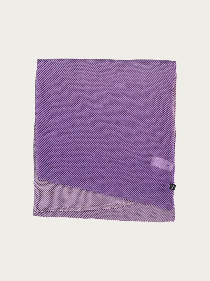 Plissee-Stola mit Ombré-Effekt - lavender / OneSize | 625490-460