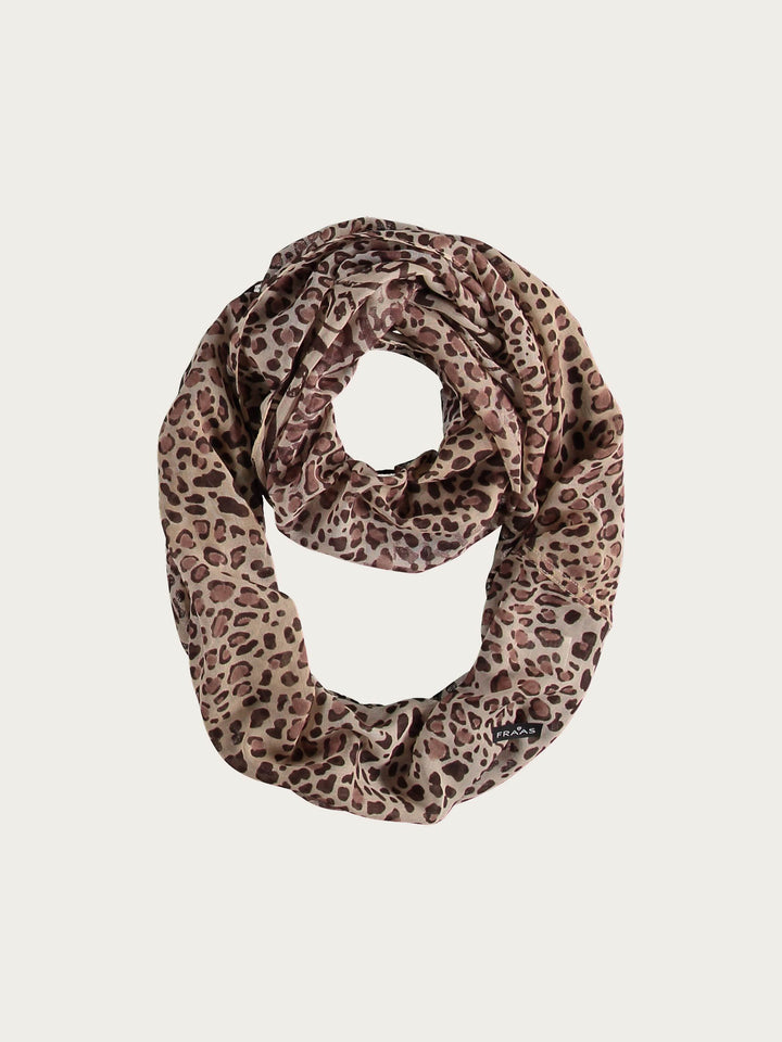 Loop mit Tier-Print - camel / OneSize | 625871-180