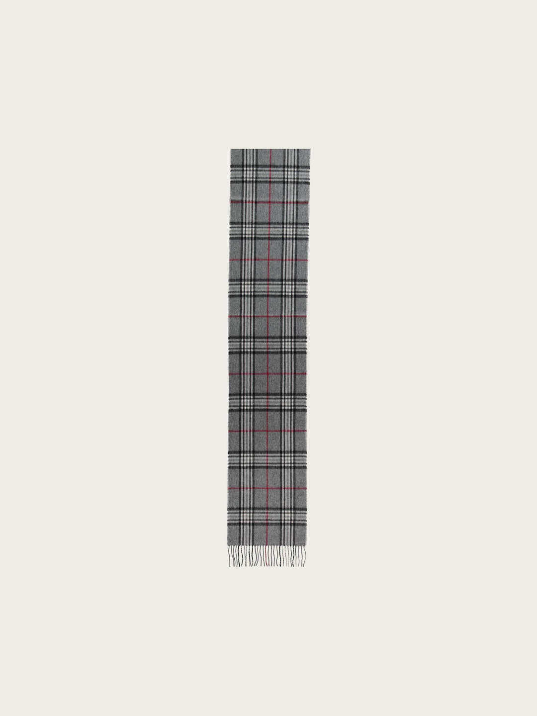 Schal in Kaschmir-/Wollmischung mit FRAAS Plaid Karo - grey / OneSize | 627020-960