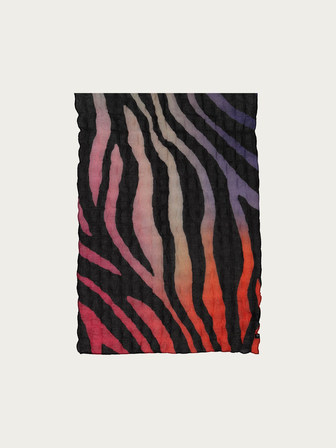 Sustainability Edition - Schal mit Zebra-Design - diva pink / OneSize | 640008-473