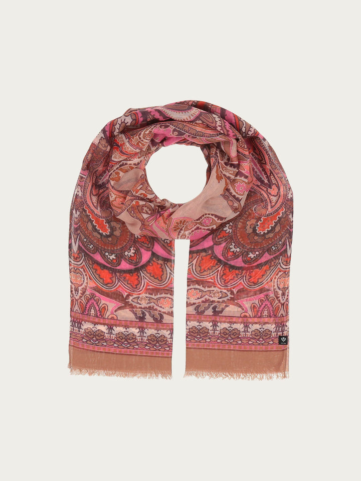 Sustainability Edition - Schal mit Paisley-Design - soft camel / OneSize | 640024-182