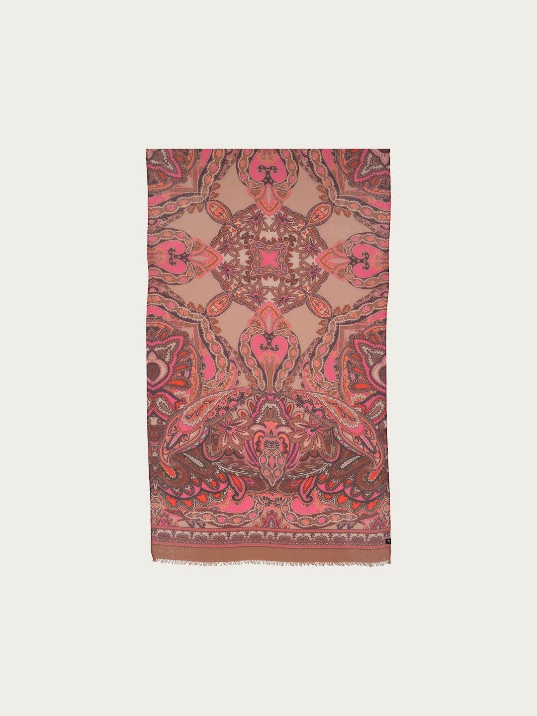 Sustainability Edition - Schal mit Paisley-Design - soft camel / OneSize | 640024-182