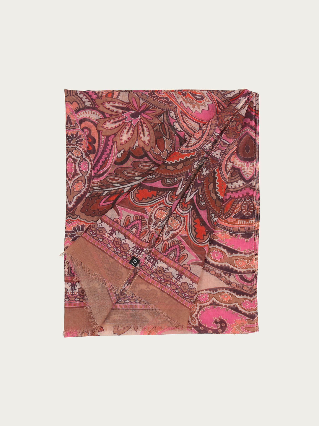 Sustainability Edition - Schal mit Paisley-Design - soft camel / OneSize | 640024-182