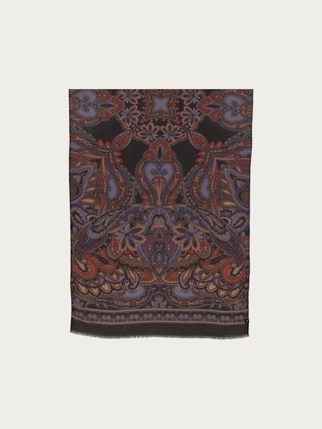 Sustainability Edition - Schal mit Paisley-Design - wild berry / OneSize | 640024-401