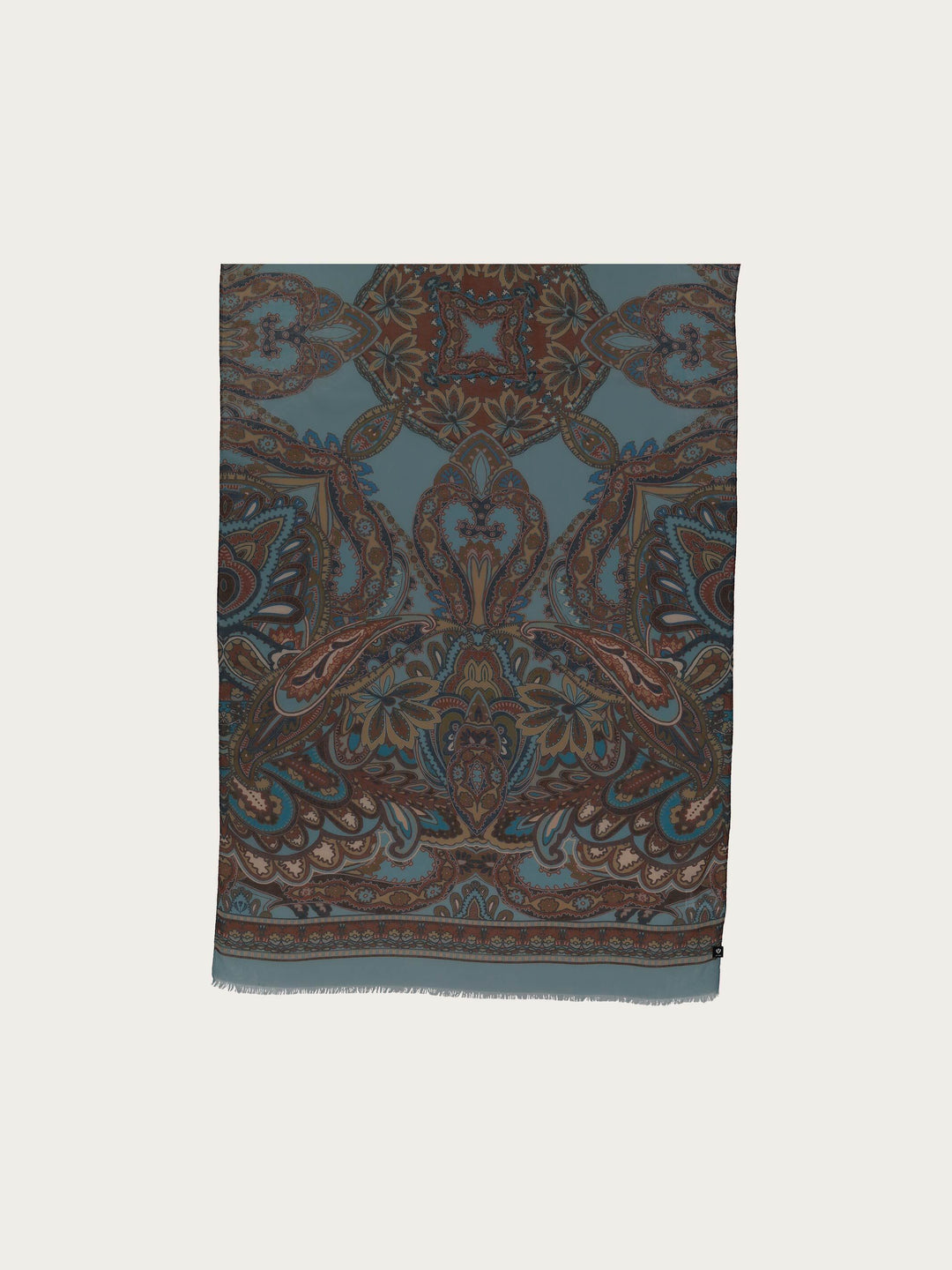 Sustainability Edition - Schal mit Paisley-Design - pure blue / OneSize | 640024-523