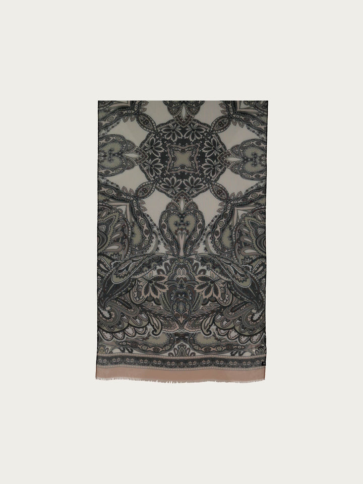 Sustainability Edition - Schal mit Paisley-Design - greige / OneSize | 640024-880