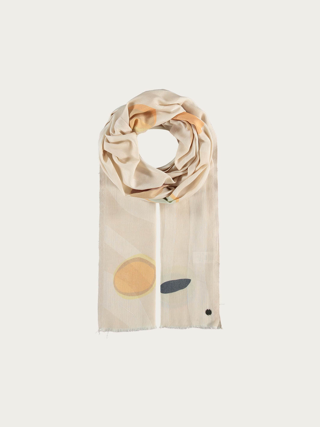 Sustainability Edition - FRAAS Stola mit buntem Kieselstein-Design - mother of pearl / OneSize | 646005-070