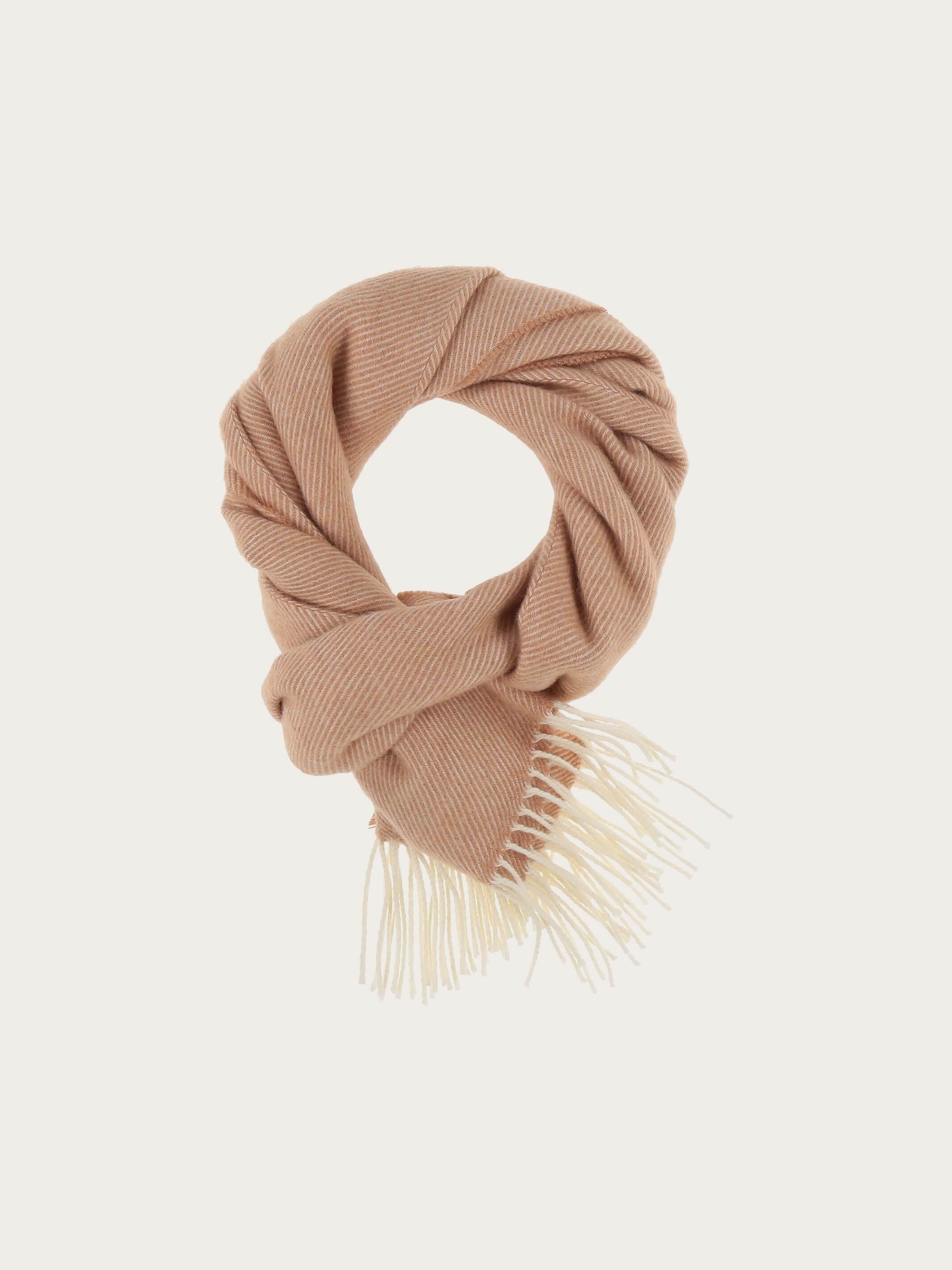 Sustainability Edition - Wool scarf with herringbone pattern – FRAAS Shop