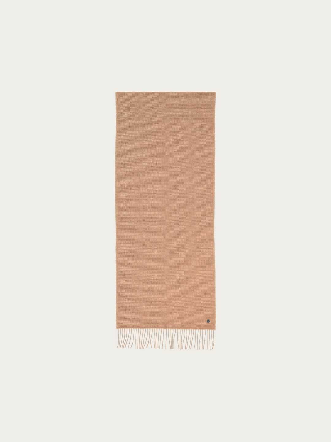 Sustainability Edition - Wollschal mit Fischgrät-Muster - soft camel / OneSize | 648003-182