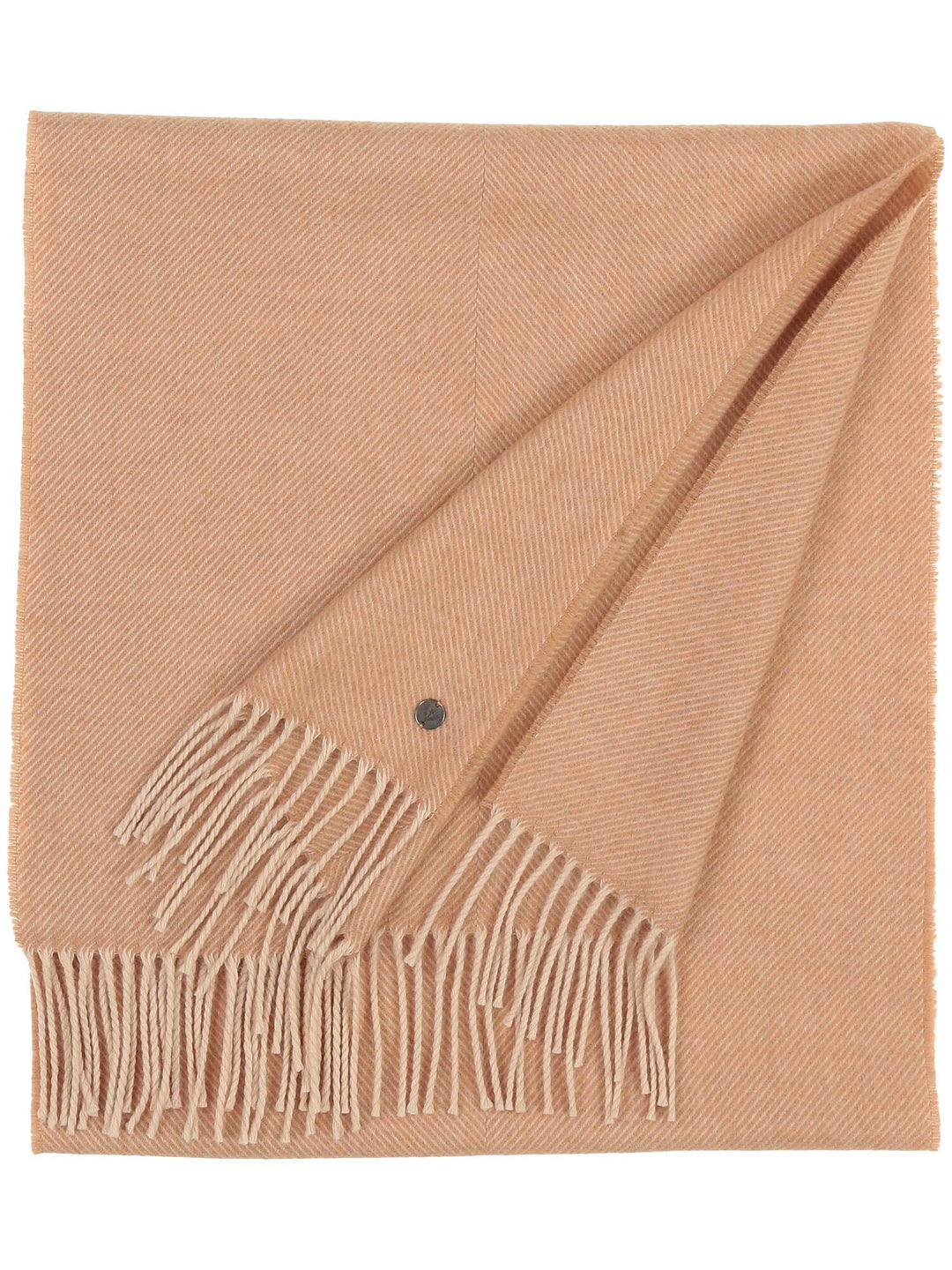 Sustainability Edition - Wollschal mit Fischgrät-Muster - soft camel / OneSize | 648003-182