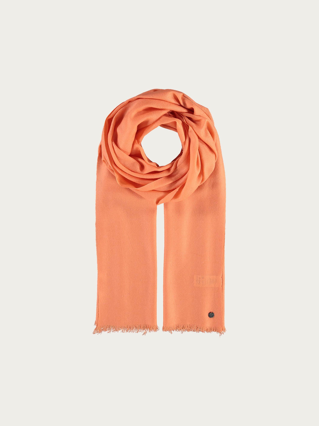 Einfarbige Pashmina aus reiner Wolle - peach / OneSize | 658200-210