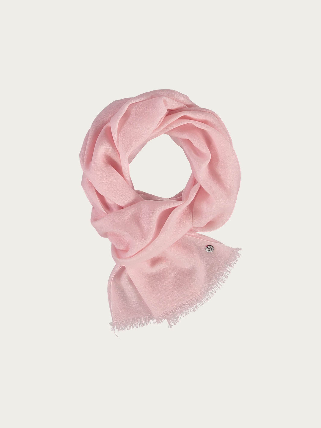 Einfarbige Pashmina aus reiner Wolle - rose / OneSize | 658200-410