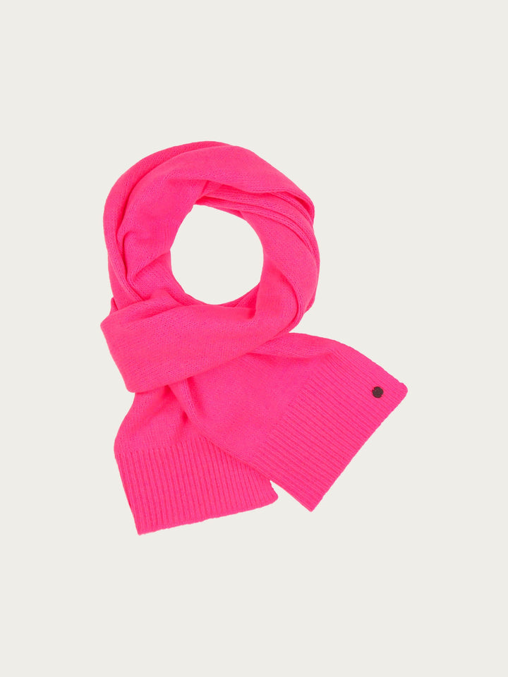 Strickschal in Wollmischung - digital pink / OneSize | 667062-456