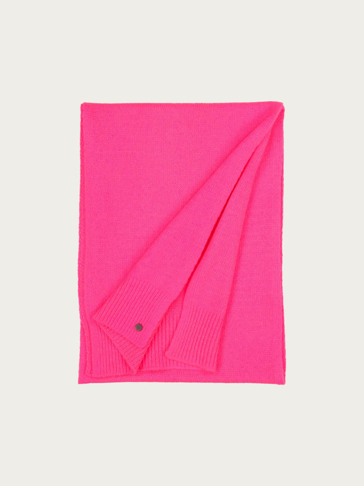 Strickschal in Wollmischung - digital pink / OneSize | 667062-456