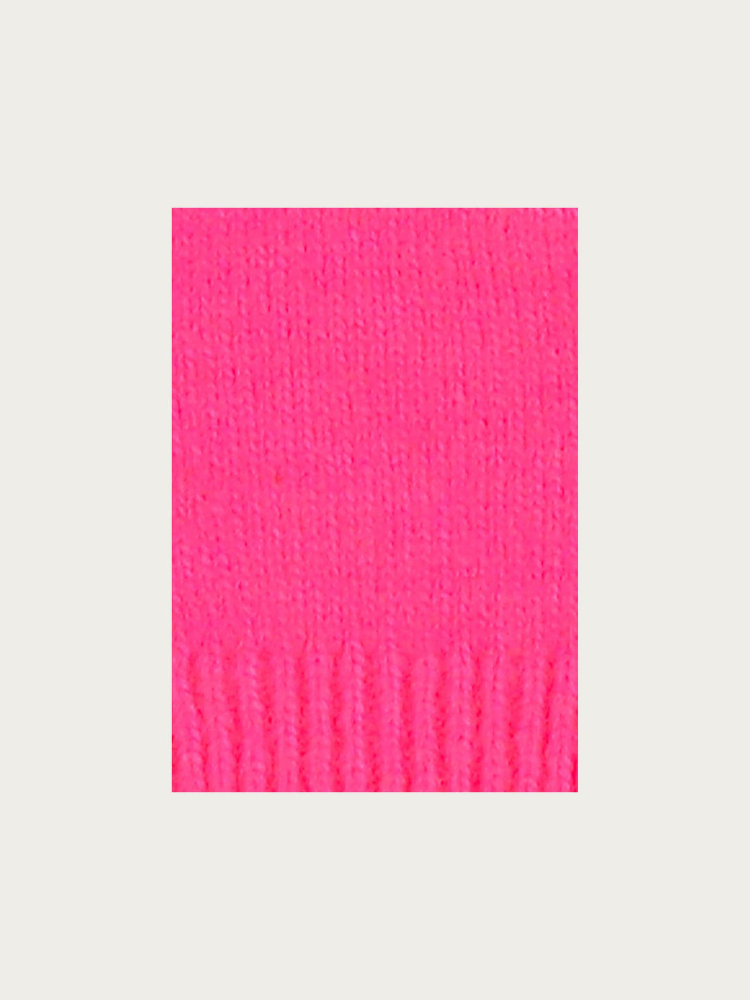 Einfarbige Strickhandschuhe in Wollmischung - digital pink / OneSize | 667088-456