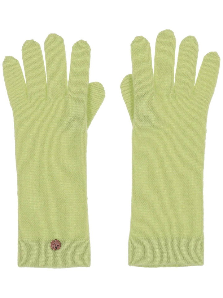 Strickhandschuhe aus reinem Kaschmir - organic green / OneSize | 684305-703