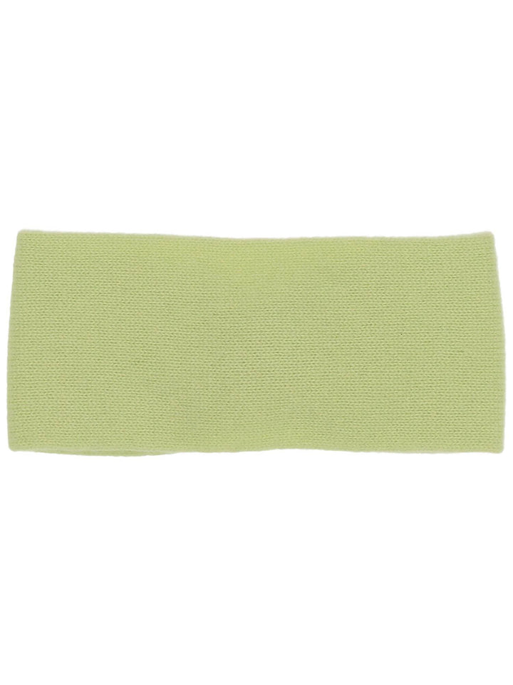 Strickstirnband aus reinem Kaschmir - organic green / OneSize | 684306-703