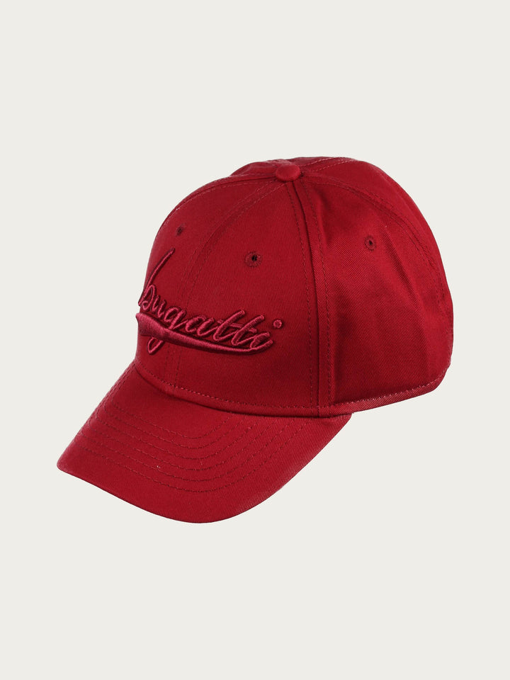 Baseballkappe mit bugatti-Schriftzug - red / One Size | 629205-360