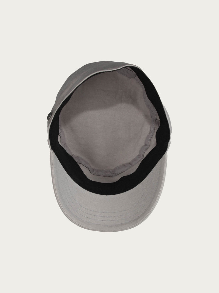 Einfarbige Military Cap - light grey / One Size | 629213-950