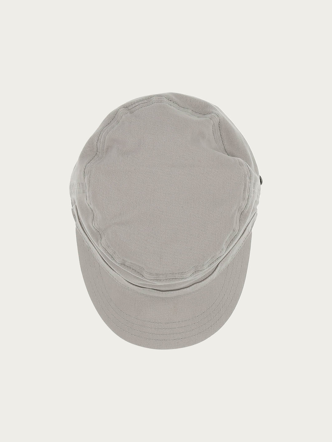 Einfarbige Military Cap - light grey / One Size | 629213-950