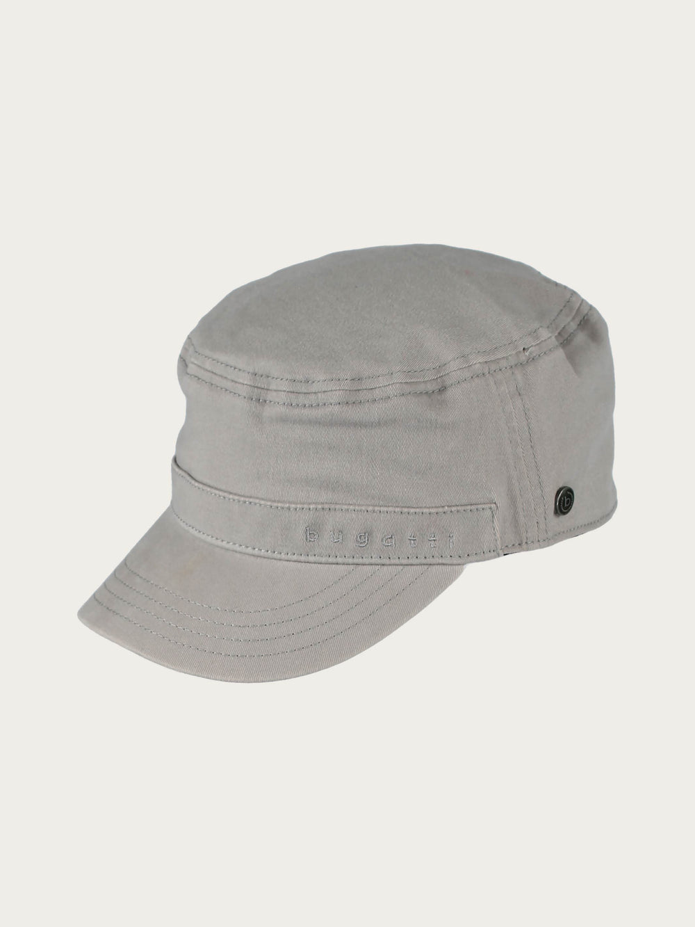 Einfarbige Military Cap - light grey / One Size | 629213-950
