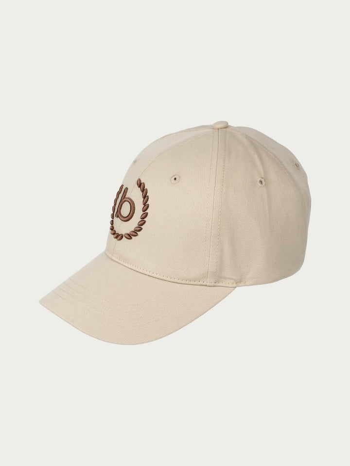 Einfarbige Baseballkappe mit gesticktem bugatti-Logo - beige / One Size | 629222-170