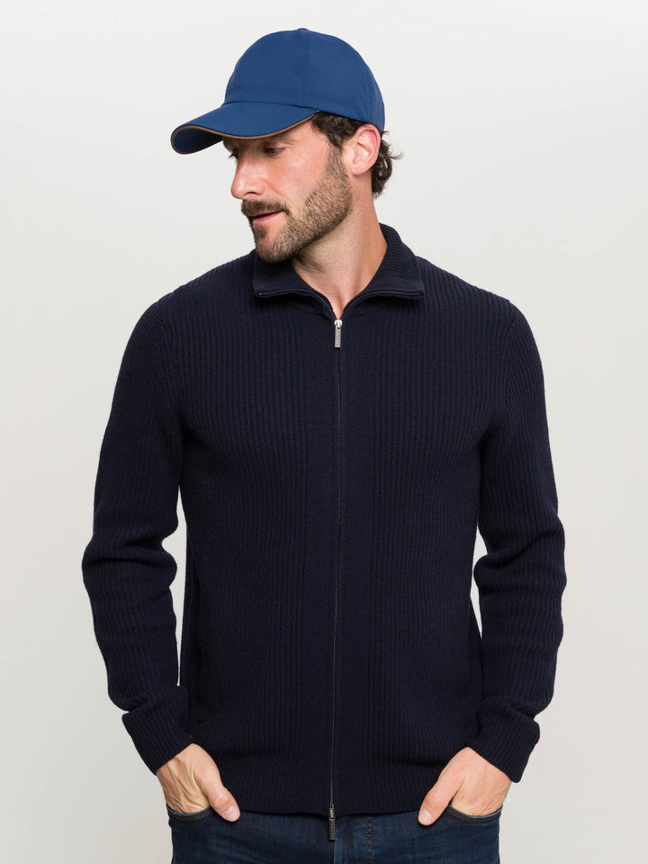 Einfarbige bugatti Baseballkappe - navy / One Size | 629226-590