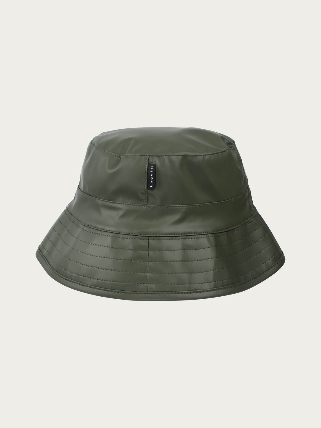 Einfarbiger wasserfester bugatti Bucket Hat - dark olive / One Size | 629402-790