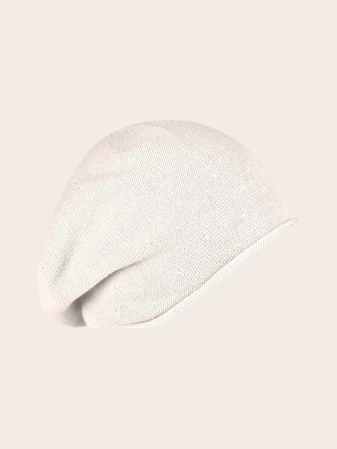 Klassische Loevenich Beanie aus Baumwolle - cream / One Size | 676000-030