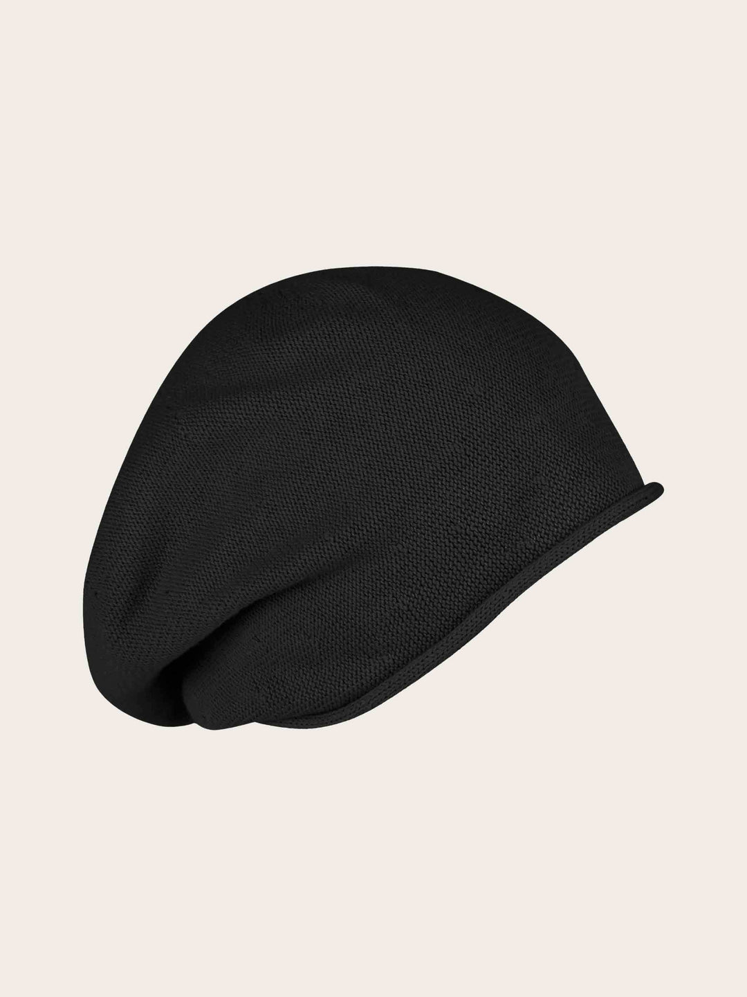 Klassische Loevenich Beanie aus Baumwolle - black / One Size | 676000-990