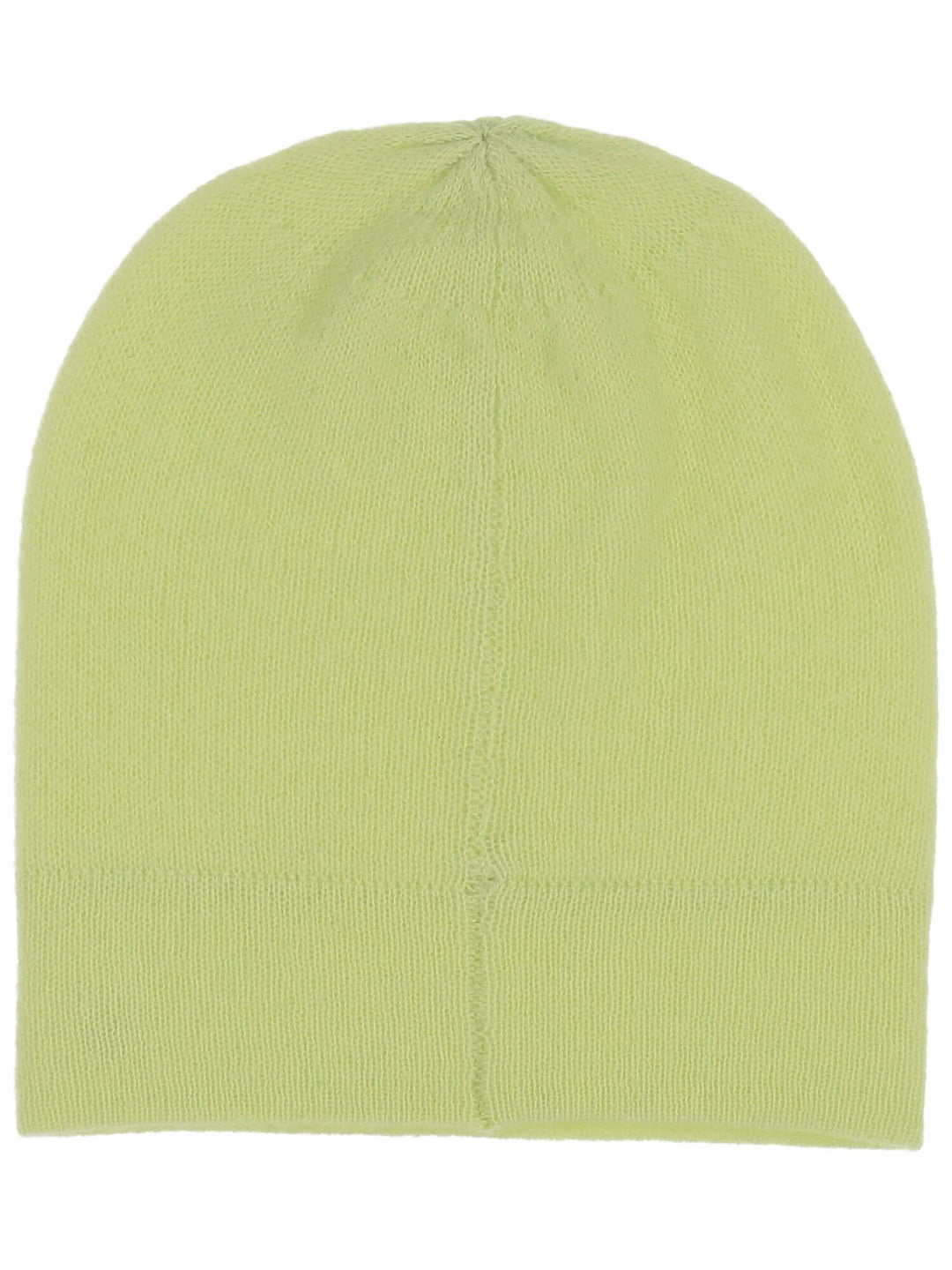 Strickmütze aus reinem Kaschmir - organic green / One Size | 684304-703